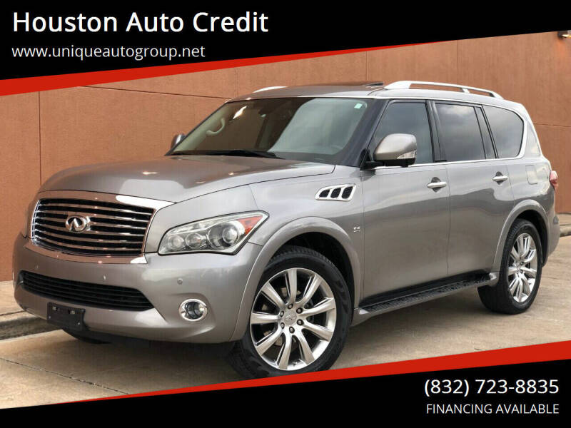 2014 Infiniti QX80 for sale at Houston Auto Credit in Houston TX