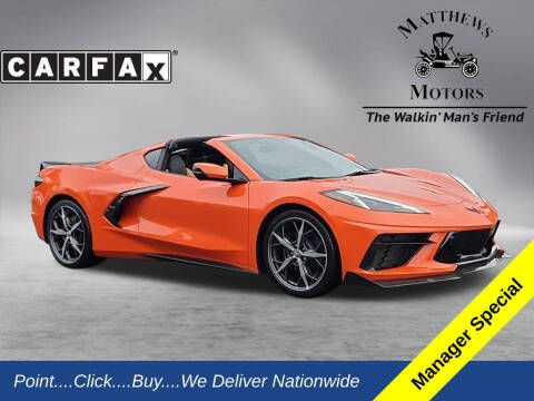 2021 Chevrolet Corvette for sale at Auto Finance of Wilmington in Wilmington NC