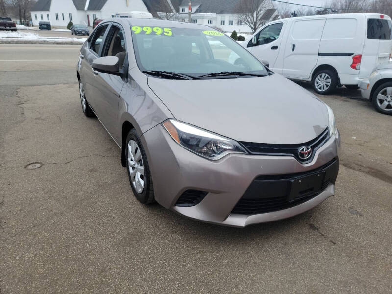 2014 Toyota Corolla for sale at TC Auto Repair and Sales Inc in Abington MA