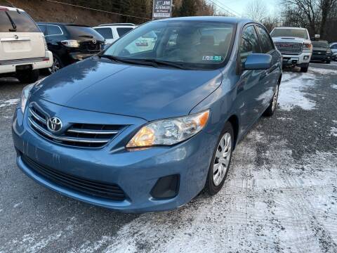 2013 Toyota Corolla for sale at JM Auto Sales in Shenandoah PA