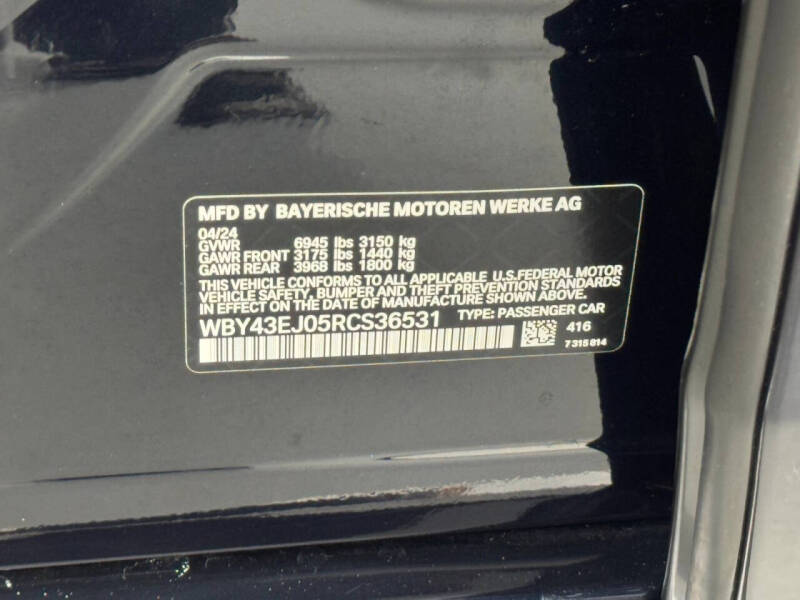 2024 BMW i7 eDrive50