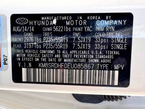 2014 Hyundai Santa Fe