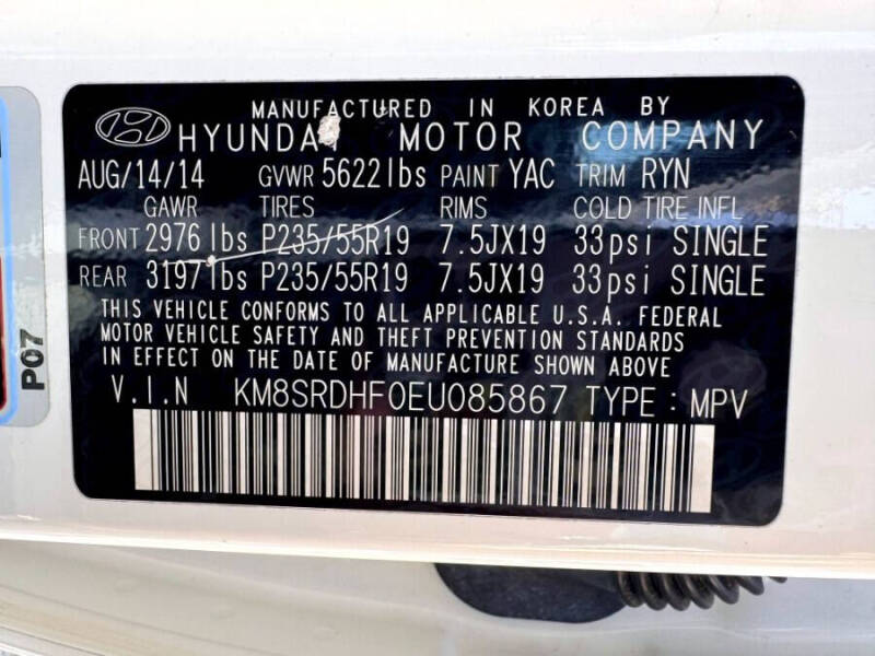 2014 Hyundai Santa Fe