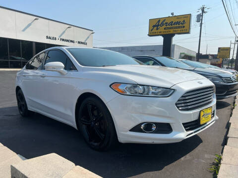 2016 Ford Fusion for sale at Abrams Automotive Inc in Cincinnati OH