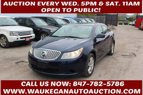 2010 Buick LaCrosse for sale at Waukegan Auto Auction in Waukegan IL