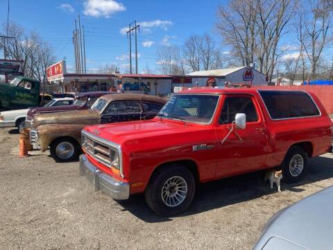 1987 Dodge Ramcharger for sale at Marshall Motors Classics in Jackson MI