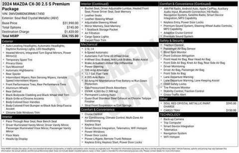 2024 Mazda CX-30 2.5 S Premium