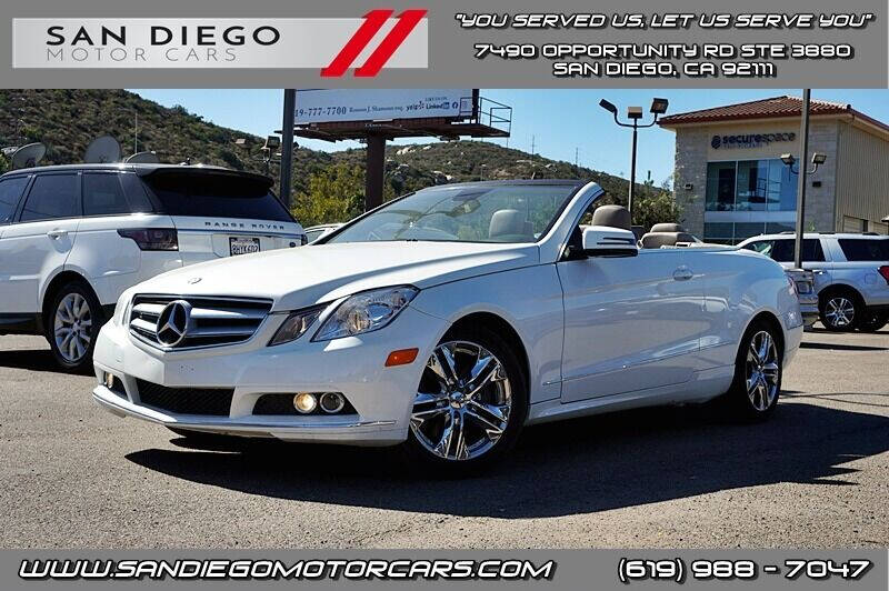 2011 Mercedes-Benz E-Class for sale at San Diego Motor Cars LLC in Spring Valley CA