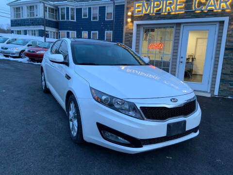 2013 Kia Optima for sale at EMPIRE CAR INC in Troy NY