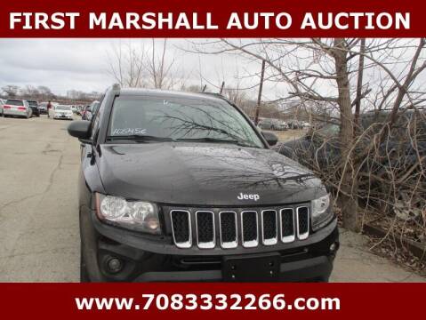 2016 Jeep Compass for sale at First Marshall Auto Auction in Harvey IL