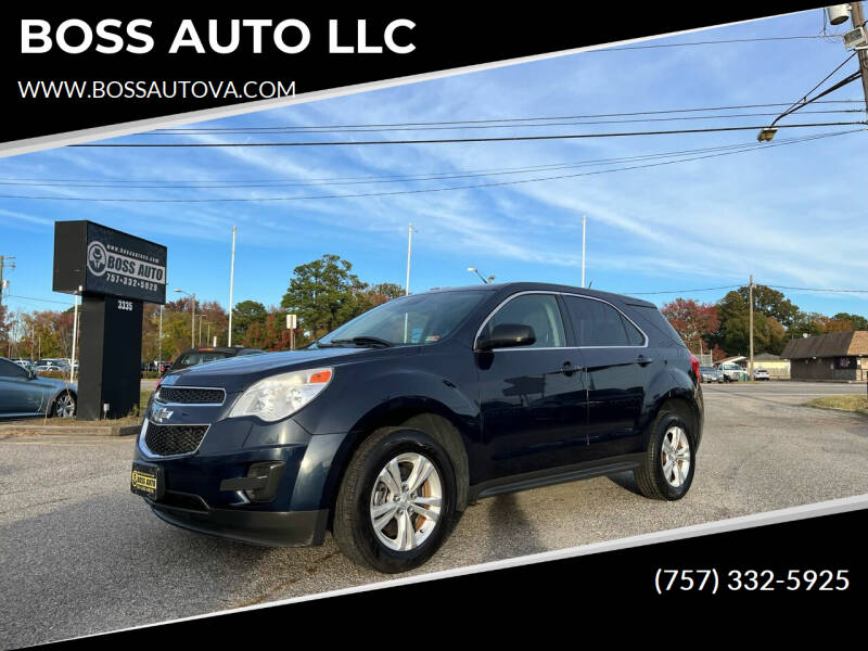 2015 Chevrolet Equinox for sale at BOSS AUTO LLC in Norfolk VA
