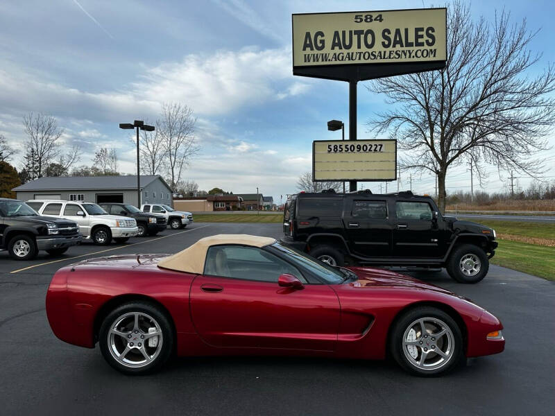 2004 Chevrolet Corvette for sale at AG Auto Sales in Ontario NY