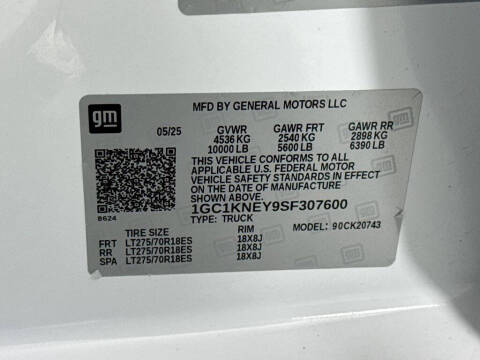 2025 Chevrolet Silverado 2500HD