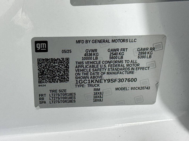 2025 Chevrolet Silverado 2500HD