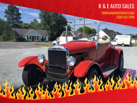 1931 Ford Roadster for sale at K & E Auto Sales in Ardmore AL