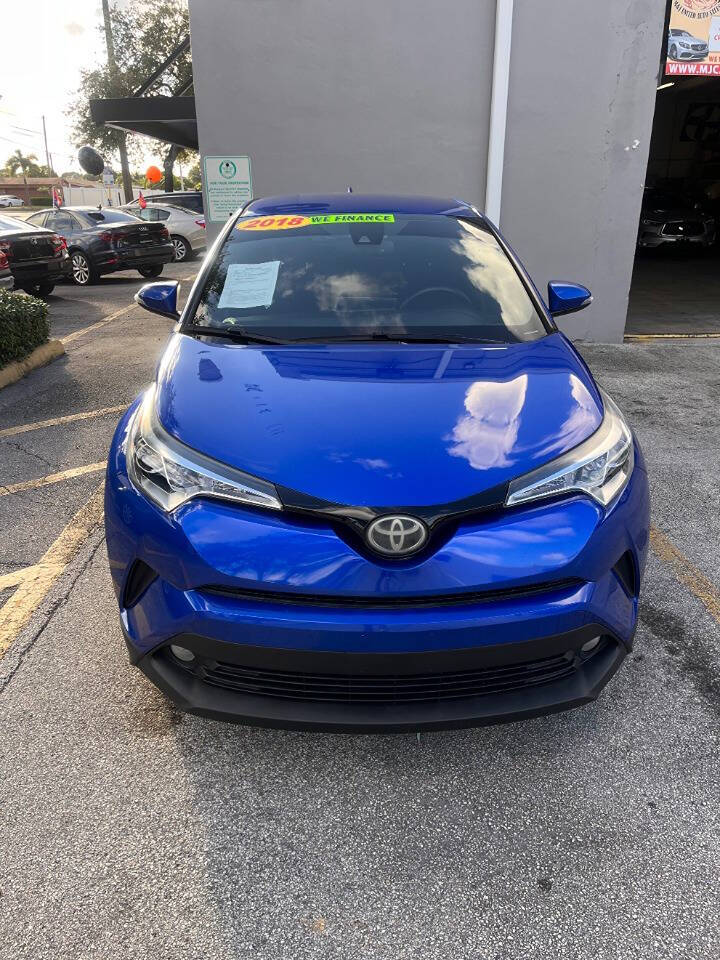 2018 Toyota C-HR for sale at M & J UNITED AUTO SALES in LAUDERDALE LAKES, FL