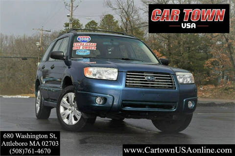 2008 Subaru Forester for sale at Car Town USA in Attleboro MA