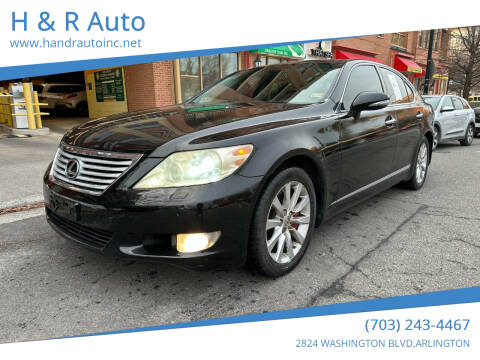 2011 Lexus LS 460 for sale at H & R Auto in Arlington VA