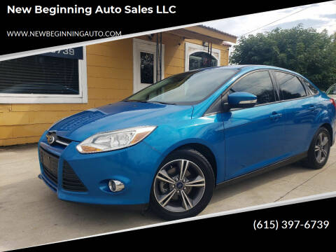 2014 Ford Focus for sale at New Beginning Auto Sales LLC in Lebanon TN