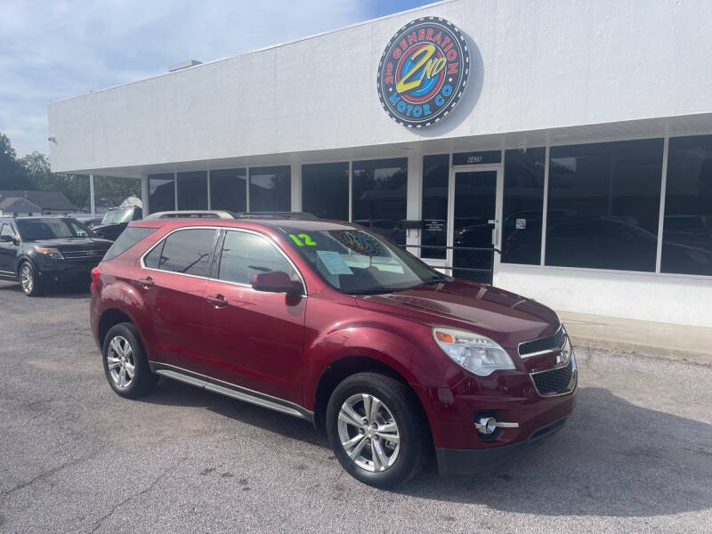 2012 Chevrolet Equinox for sale at 2nd Generation Motor Company in Tulsa OK