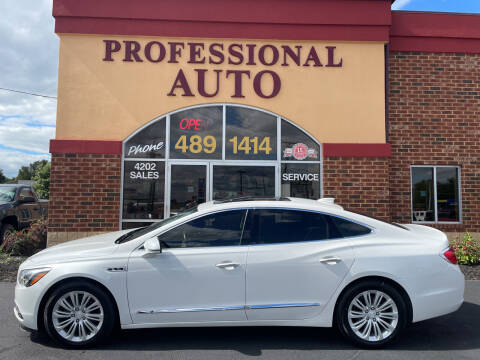 2018 Buick LaCrosse for sale at Professional Auto Sales & Service in Fort Wayne IN