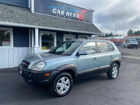 2007 Hyundai Tucson for sale at Car Hero Auto Sales in Olympia WA