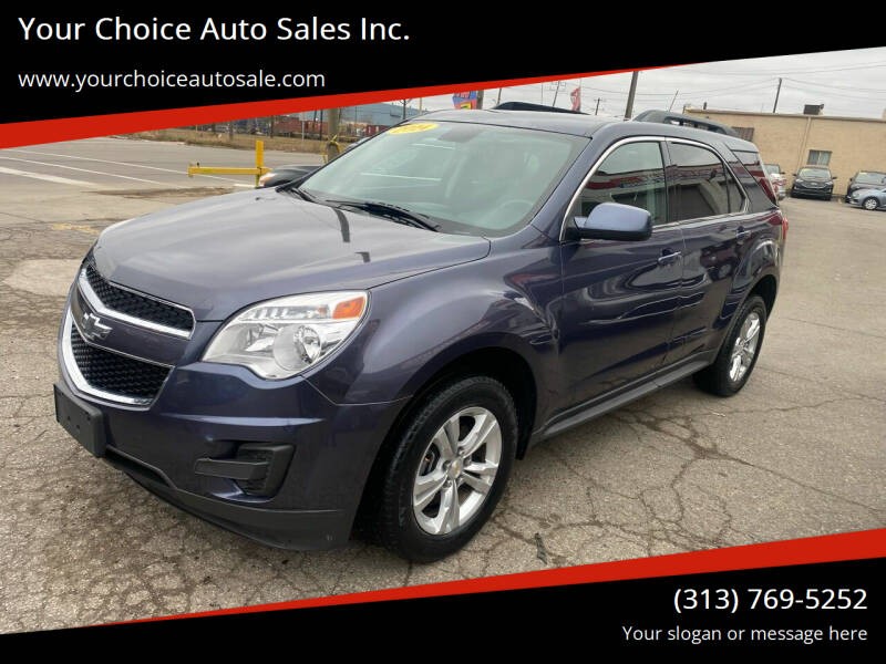 2014 Chevrolet Equinox for sale at Your Choice Auto Sales Inc. in Dearborn MI