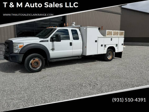2015 Ford F-550 Super Duty for sale at T & M Auto Sales LLC in Clarkrange TN