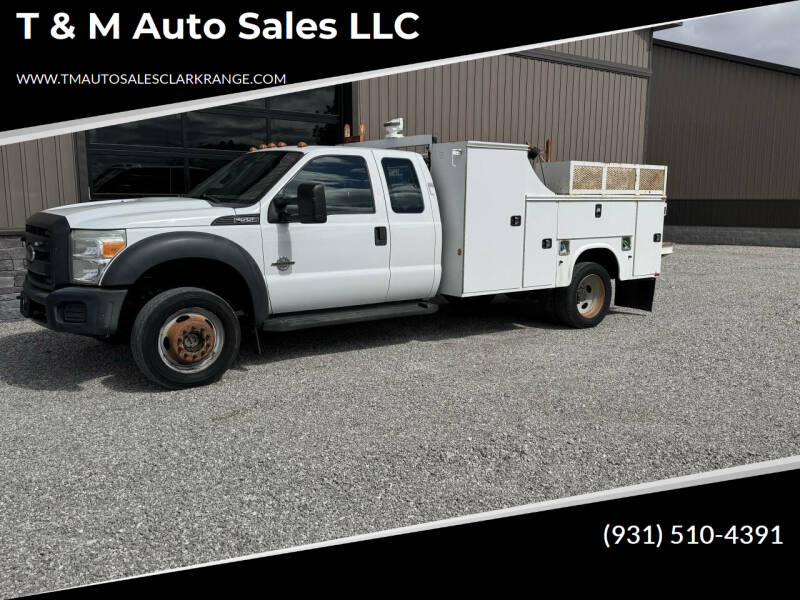 2015 Ford F-550 Super Duty for sale at T & M Auto Sales LLC in Clarkrange TN