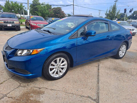2012 Honda Civic for sale at Steve's Auto Sales in Norfolk VA
