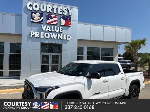 2022 Toyota Tundra for sale at Courtesy Value Highway 90 in Broussard LA