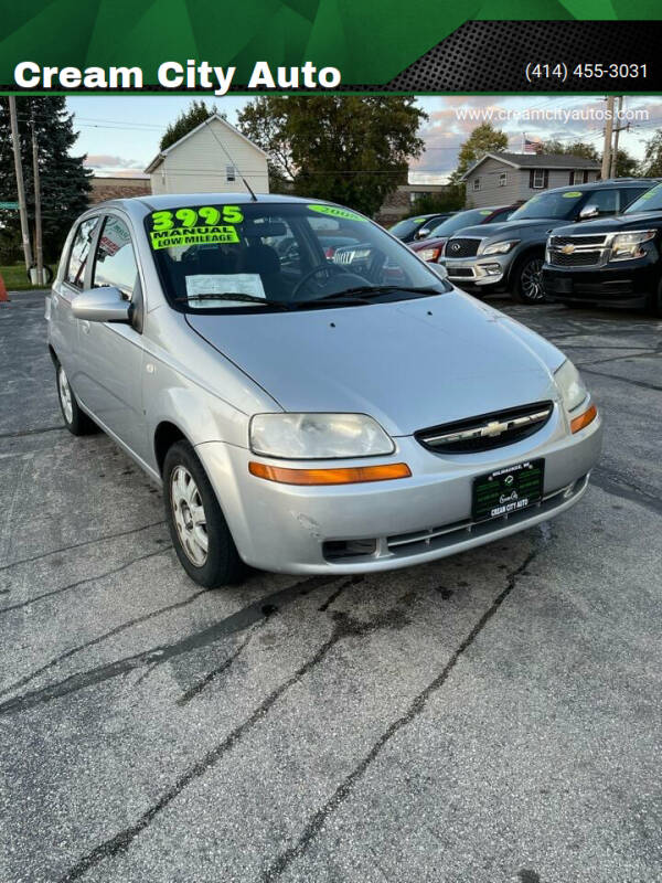 2008 Chevrolet Aveo for sale at Cream City Auto in Milwaukee WI