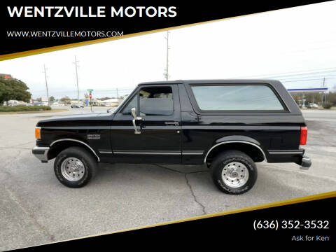 1989 Ford Bronco for sale at WENTZVILLE MOTORS in Wentzville MO
