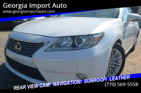 2015 Lexus ES 350 for sale at Georgia Import Auto in Alpharetta GA