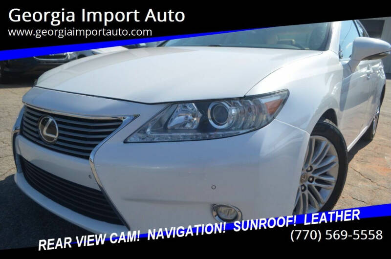 2015 Lexus ES 350 for sale at Georgia Import Auto in Alpharetta GA