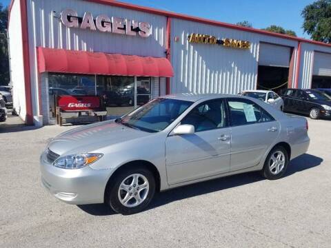 2003 Toyota Camry for sale at Gagel's Auto Sales in Gibsonton FL