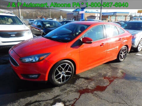 2015 Ford Focus for sale at J & P Auto Mart in Altoona PA