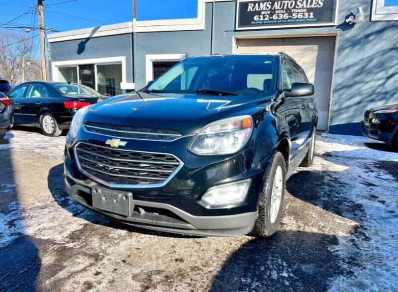 2016 Chevrolet Equinox for sale at Rams Auto Sales LLC in South Saint Paul MN