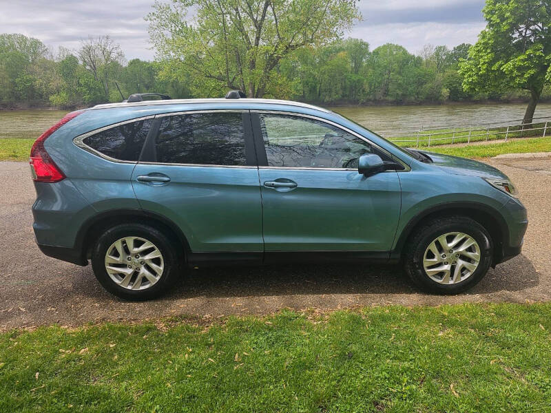 Used 2015 Honda CR-V EX-L with VIN 2HKRM4H70FH603188 for sale in Terre Haute, IN