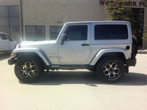 2014 Jeep Wrangler for sale at Elite Motors in Fargo ND