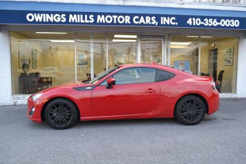 2015 Scion FR-S for sale at Owings Mills Motor Cars in Owings Mills MD