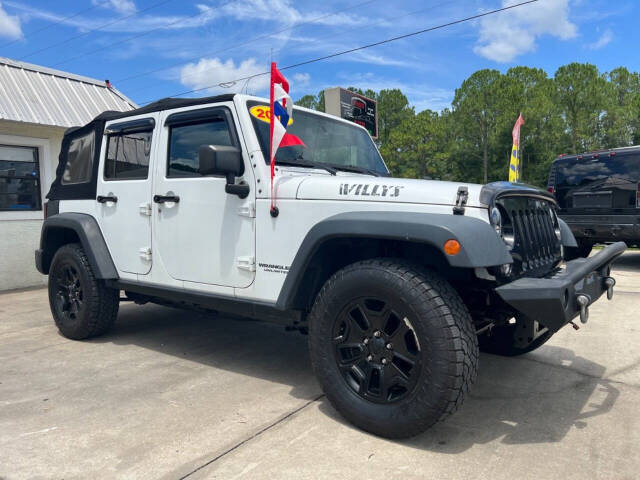 2015 Jeep Wrangler Unlimited Willys Wheeler Edition