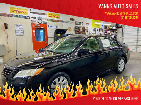 2007 Toyota Camry for sale at Vanns Auto Sales in Goldsboro NC