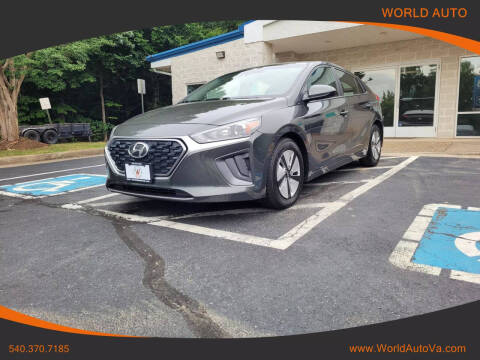 2021 Hyundai Ioniq Hybrid for sale at World Auto in Fredericksburg VA