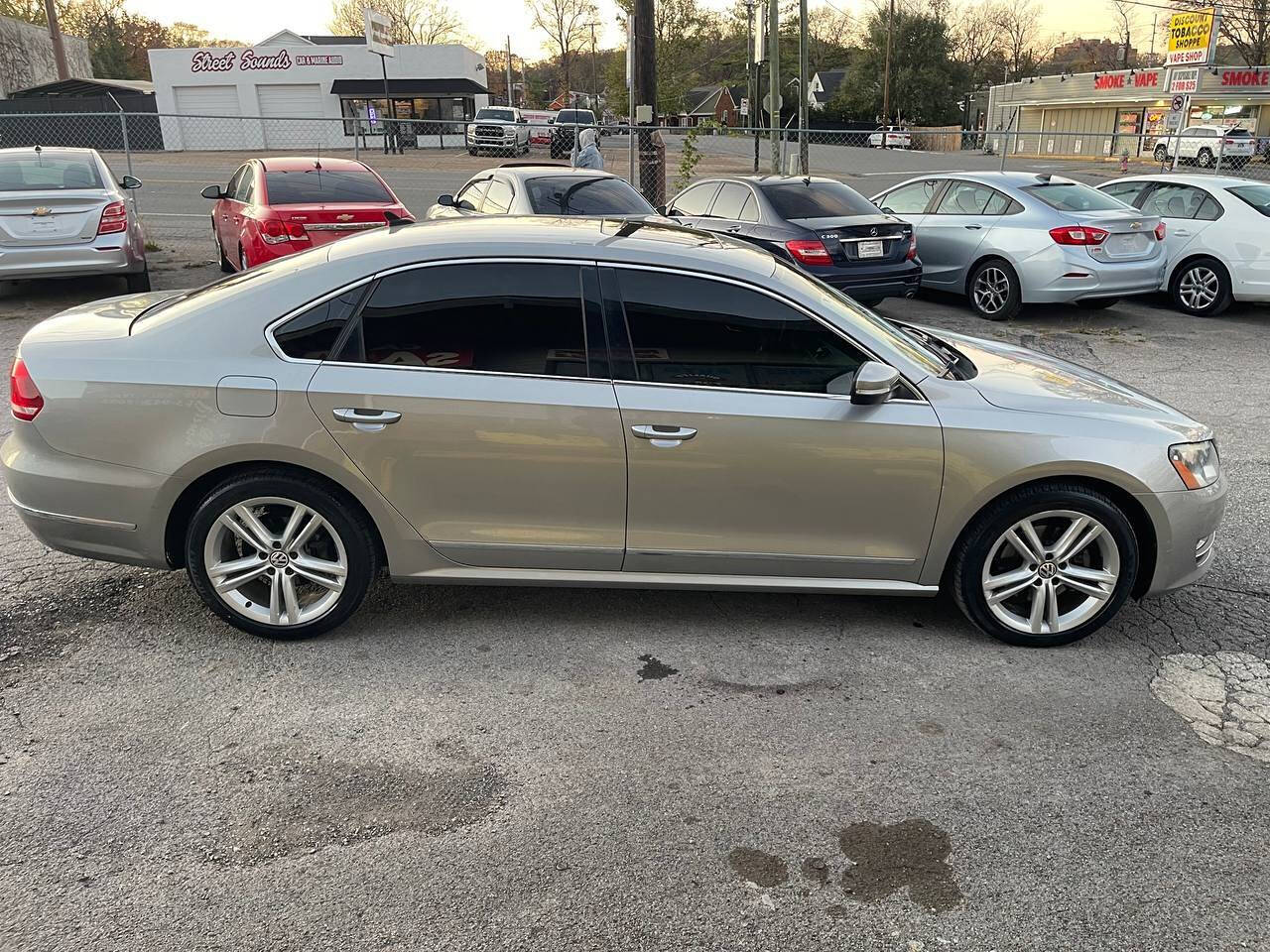 2013 Volkswagen Passat for sale at Green Ride LLC in NASHVILLE, TN