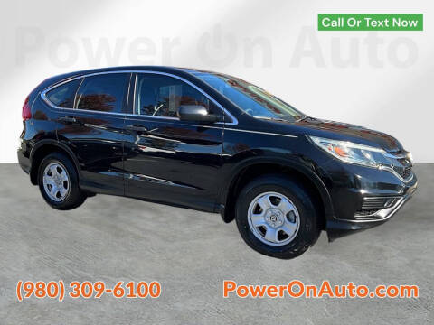 2016 Honda CR-V for sale at Power On Auto LLC in Monroe NC