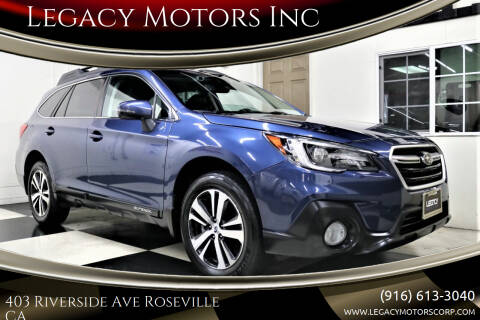 2019 Subaru Outback for sale at Legacy Motors Inc in Roseville CA