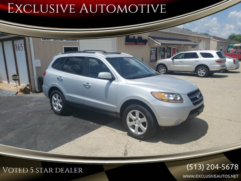 2009 Hyundai Santa Fe for sale at Exclusive Automotive in West Chester OH