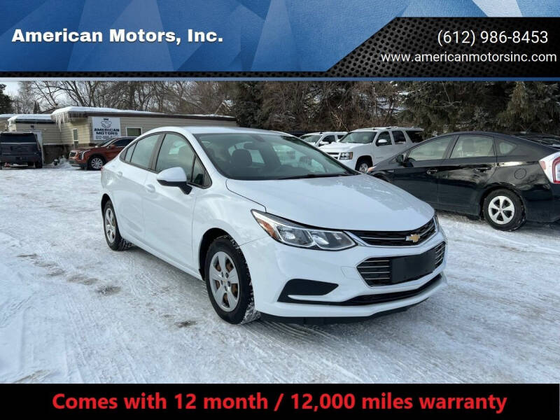 2018 Chevrolet Cruze for sale at American Motors, Inc. in Farmington MN