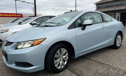 2012 Honda Civic for sale at Steel Auto Group LLC in Logan OH